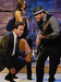 Эйби приглашееная звезда ток-шру кристины Сралегуа с Кристианом Кастро, апрель 2009